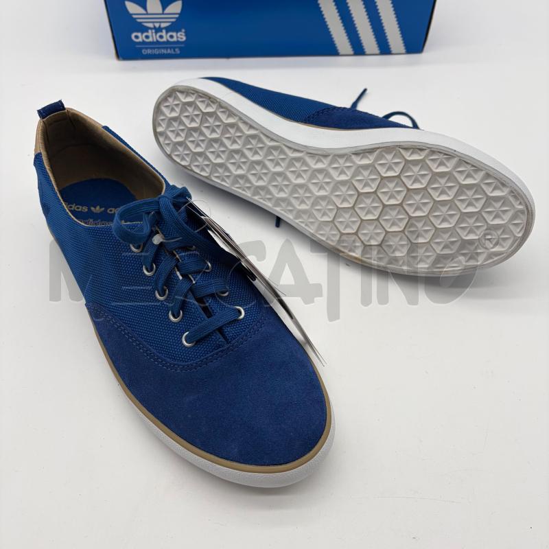SCARPE DONNA ADIDAS BLU CANVAS AZURINE LOW W | Mercatino dell'Usato Corbetta 5