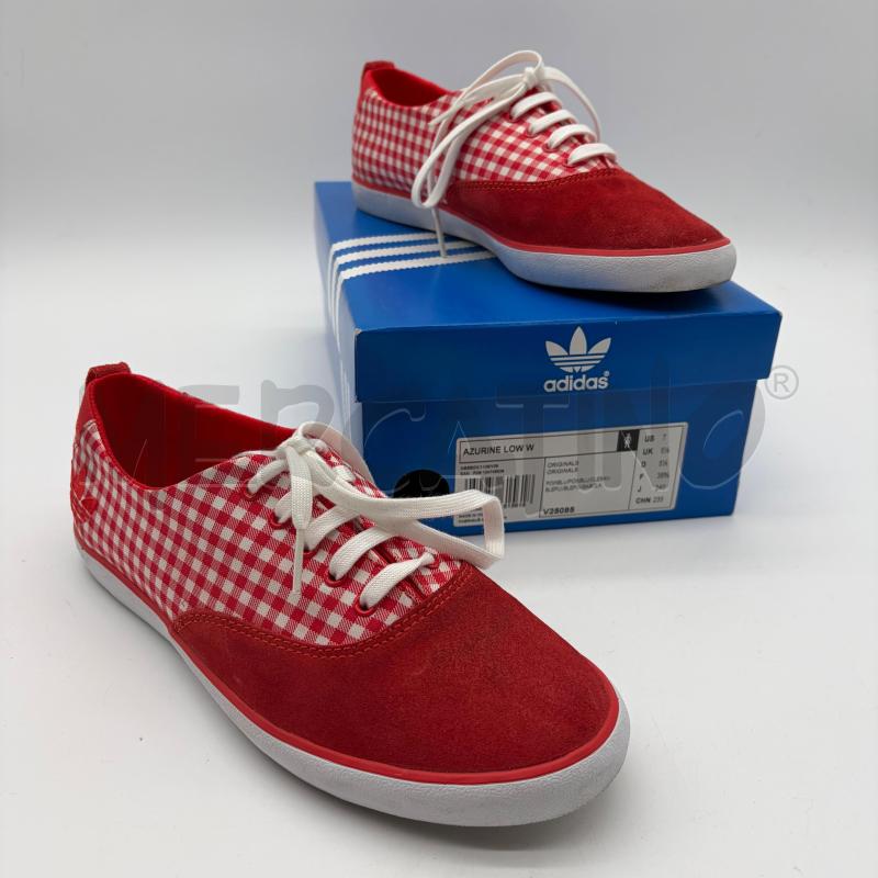 SCARPE DONNA ADIDAS ROSSO VICHY AZURINE LOW W TESS | Mercatino dell'Usato Corbetta 1