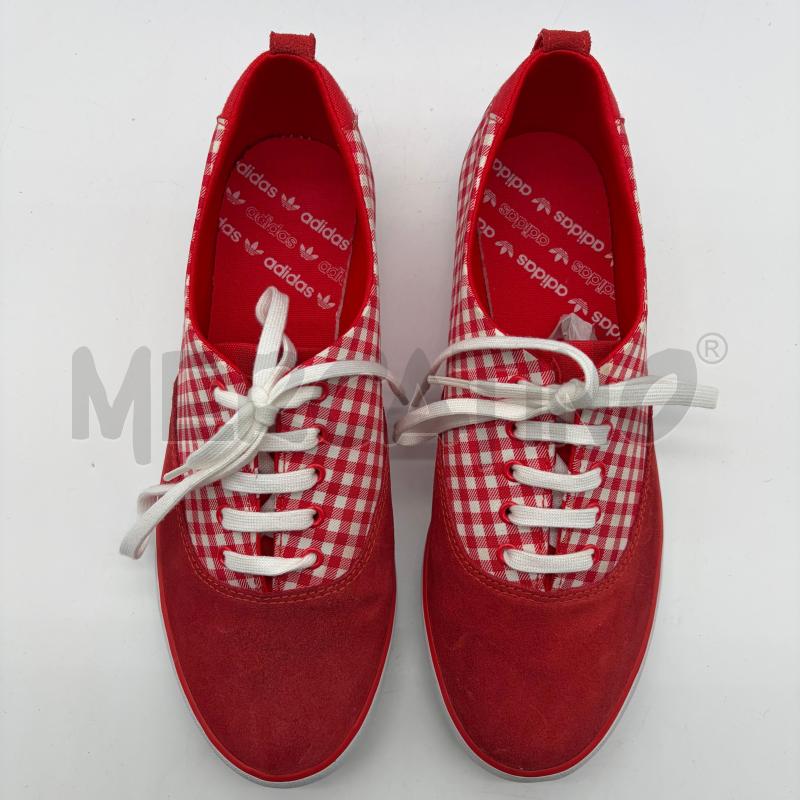 SCARPE DONNA ADIDAS ROSSO VICHY AZURINE LOW W TESS | Mercatino dell'Usato Corbetta 4