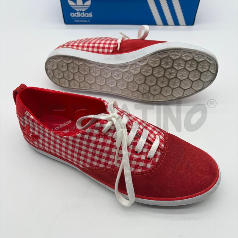 SCARPE DONNA ADIDAS ROSSO VICHY AZURINE LOW W TESS | Mercatino dell'Usato Corbetta 5