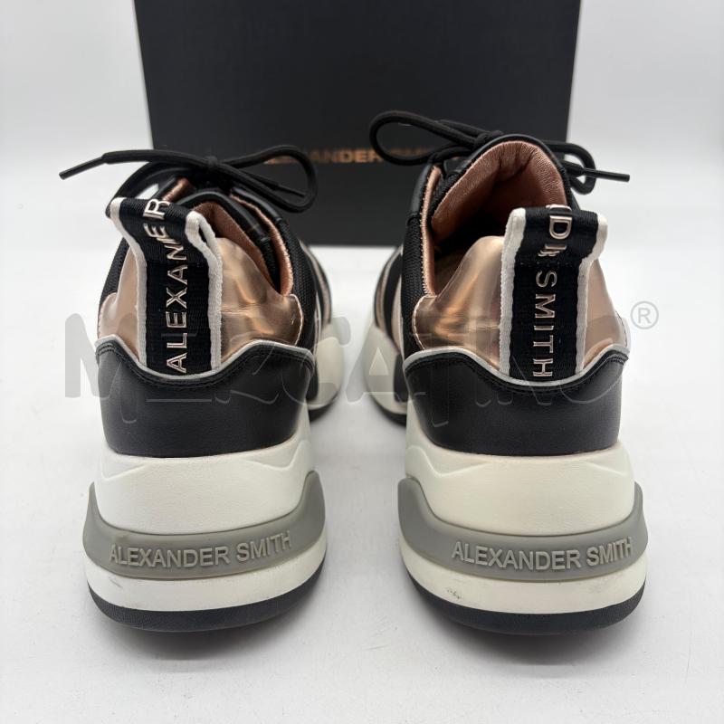 SCARPE DONNA ALEXANDER SMITH NERO/ROSA/BIANCO INS MET | Mercatino dell'Usato Corbetta 4