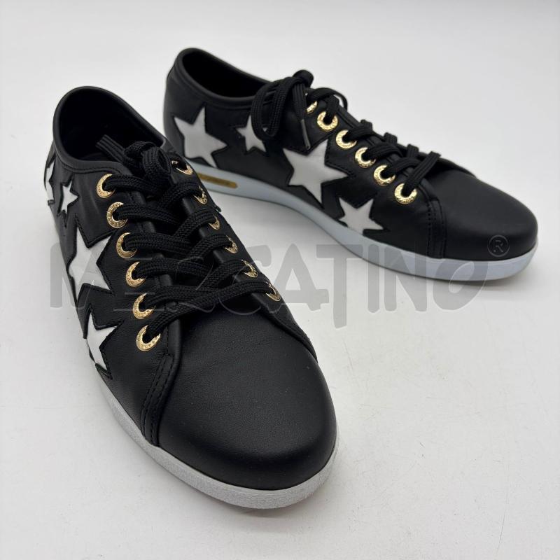 SCARPE DONNA DOLCE&GABBANA MONOCHROME BLACK LEATHER  | Mercatino dell'Usato Corbetta 1