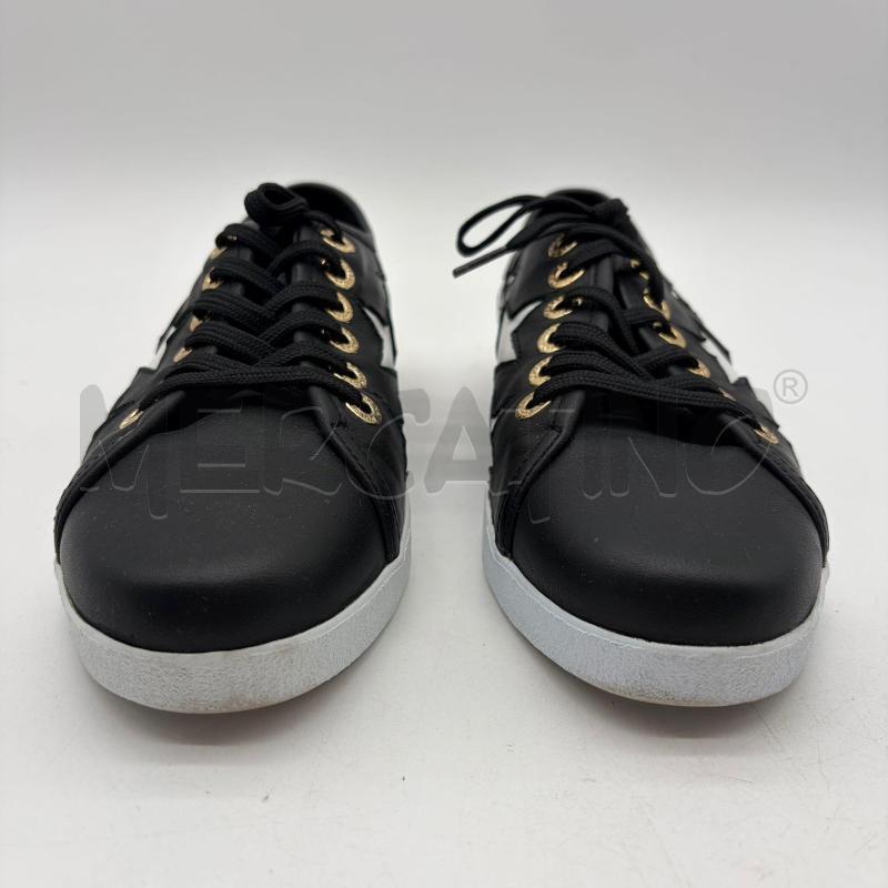 SCARPE DONNA DOLCE&GABBANA MONOCHROME BLACK LEATHER  | Mercatino dell'Usato Corbetta 3
