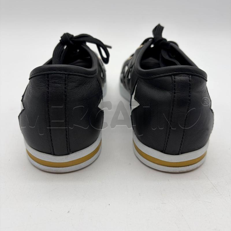 SCARPE DONNA DOLCE&GABBANA MONOCHROME BLACK LEATHER  | Mercatino dell'Usato Corbetta 5