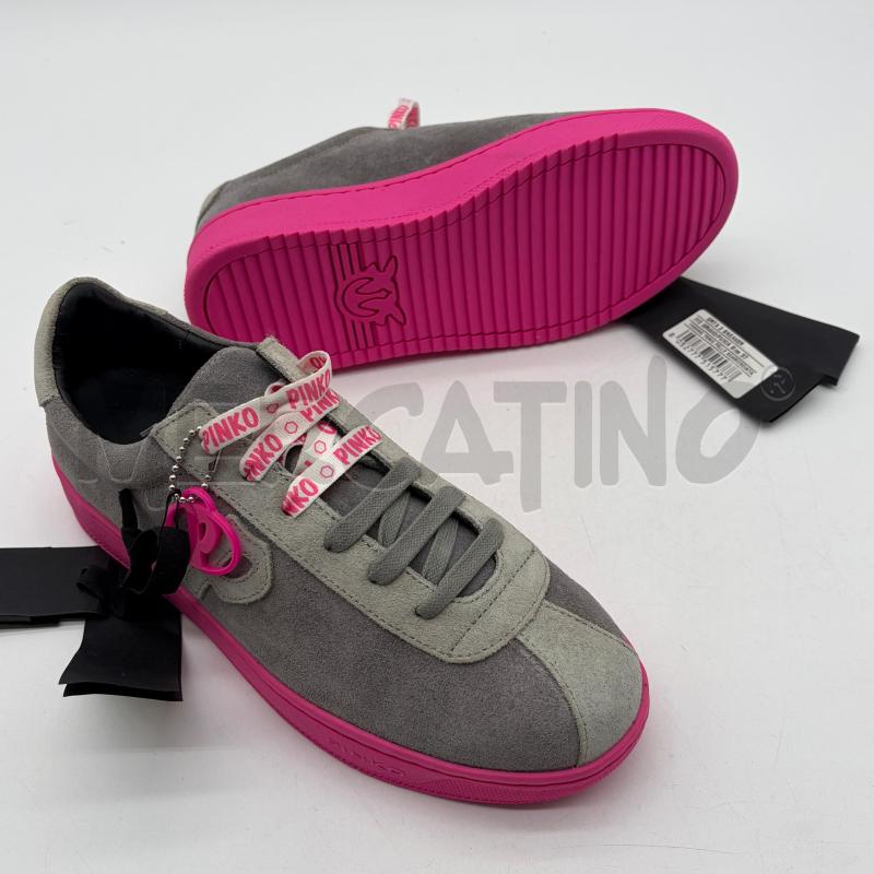 SCARPE DONNA PINKO ORTA 2 SNEAKER GRIGIO/FUXIA SCAM | Mercatino dell'Usato Corbetta 5