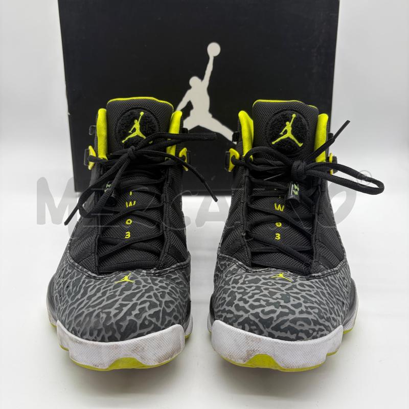 SCARPE UOMO JORDAN 6 RINGS BLACK/VENOM GREEN  | Mercatino dell'Usato Corbetta 2