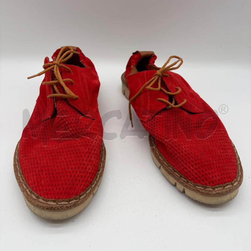 SCARPE UOMO WATSON&PARKER ROSSO TRAF SCAM | Mercatino dell'Usato Corbetta 1