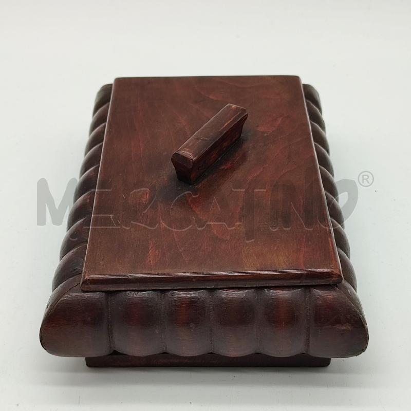 SCATOLA LEGNO BORDO ONDULATO | Mercatino dell'Usato Corbetta 2