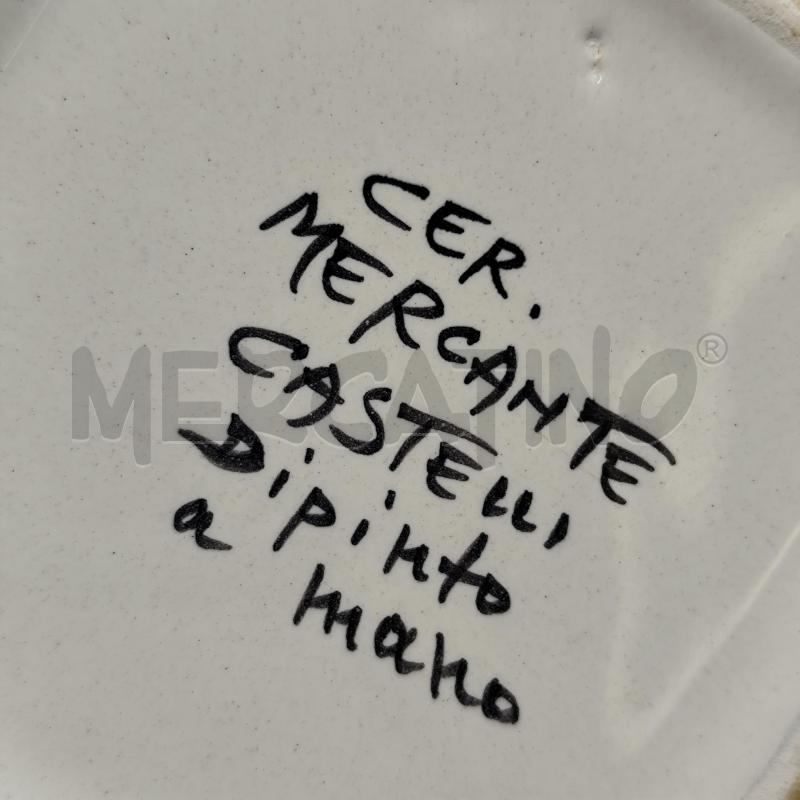 SCATOLINA CERAM.CASTELLI SQUADRATA  | Mercatino dell'Usato Corbetta 2