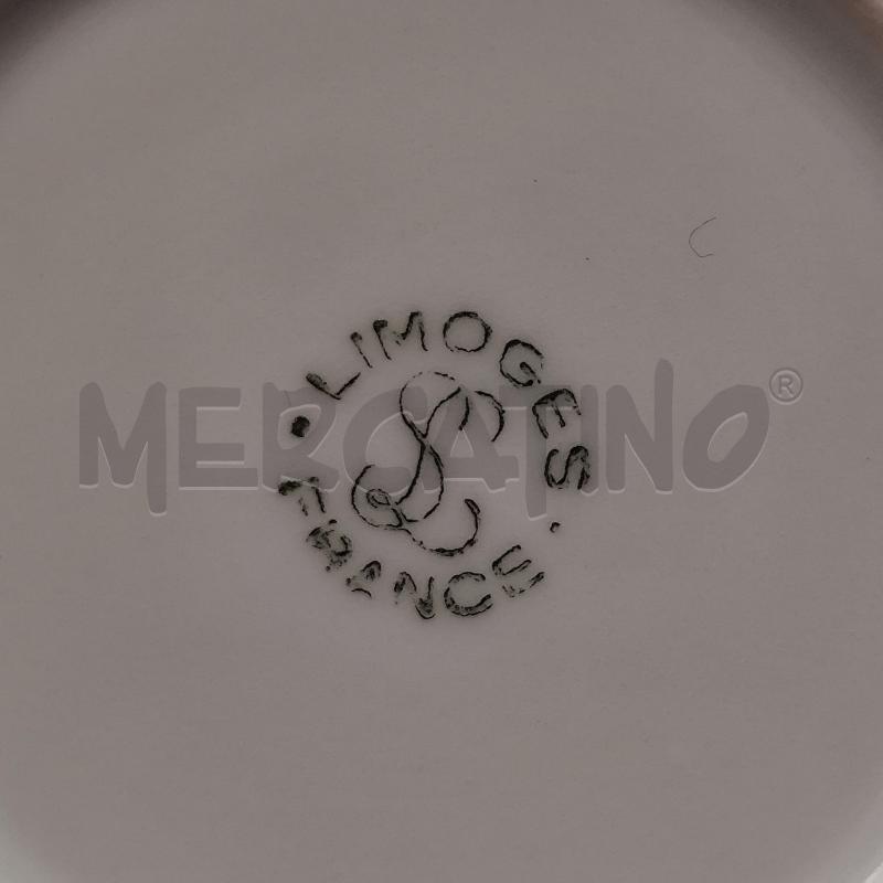 SCATOLINA LIMOGES BLU STELLA DORATA DECORO | Mercatino dell'Usato Corbetta 2