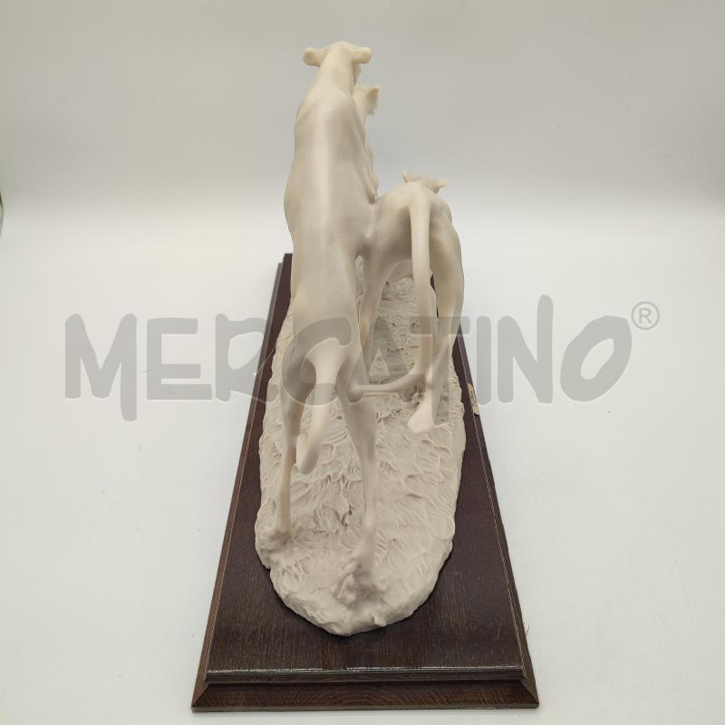 SCULTURA BELCARI 3 CANI DA CACCIA | Mercatino dell'Usato Corbetta 5