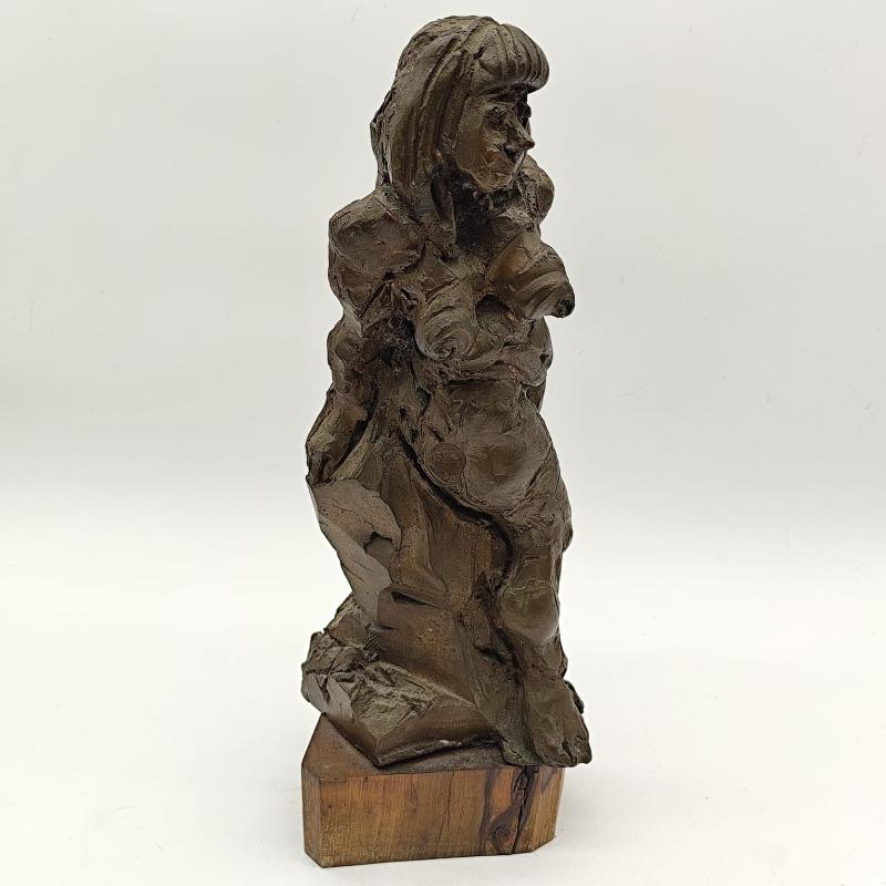 SCULTURA BRONZO MARIANO VALENTINI DONNA | Mercatino dell'Usato Corbetta 1
