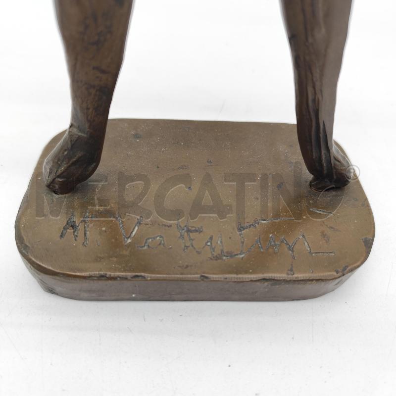 SCULTURA BRONZO MARIANO VALENTINI HULA HOOP | Mercatino dell'Usato Corbetta 3