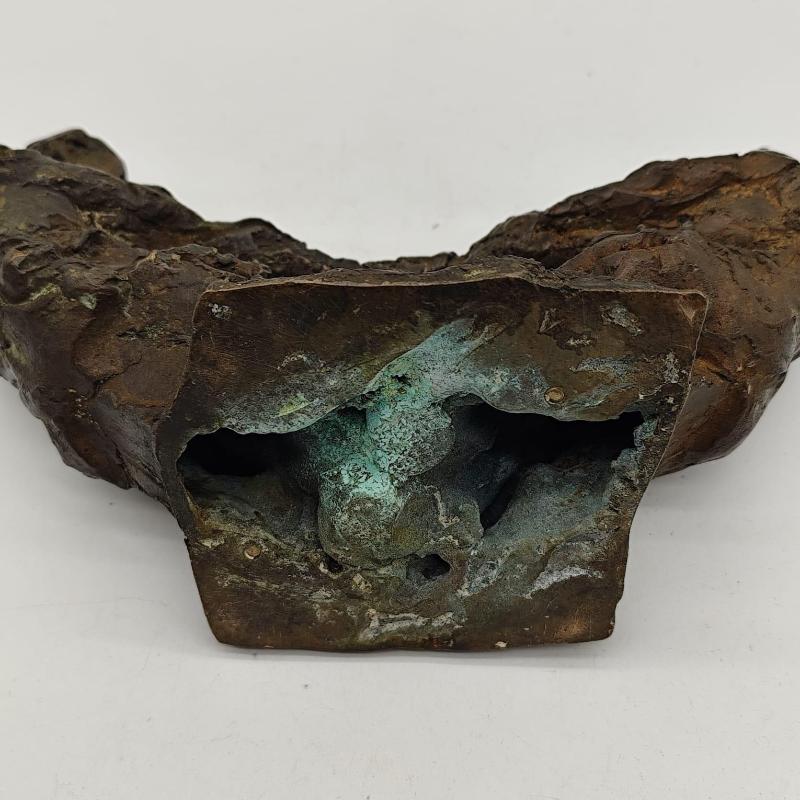 SCULTURA BRONZO MARIANO VALENTINI UOMINI CON CATENE | Mercatino dell'Usato Corbetta 3