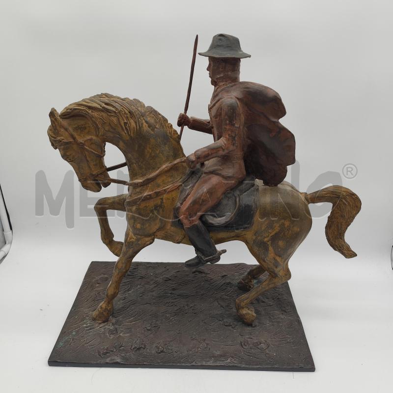 SCULTURA BUTTERO GIOVAN FRANCESCO GONZAGA IN BRONZO  | Mercatino dell'Usato Corbetta 2