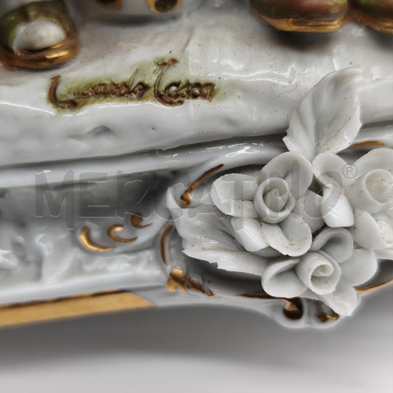 SCULTURA CAPODIMONTE EDOARDO TASCA DUE BAMBINI | Mercatino dell'Usato Corbetta 5