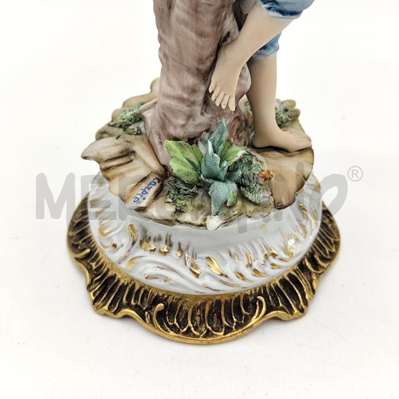 SCULTURA CARPIE' CAPODIMONTE SUONATORE | Mercatino dell'Usato Corbetta 3