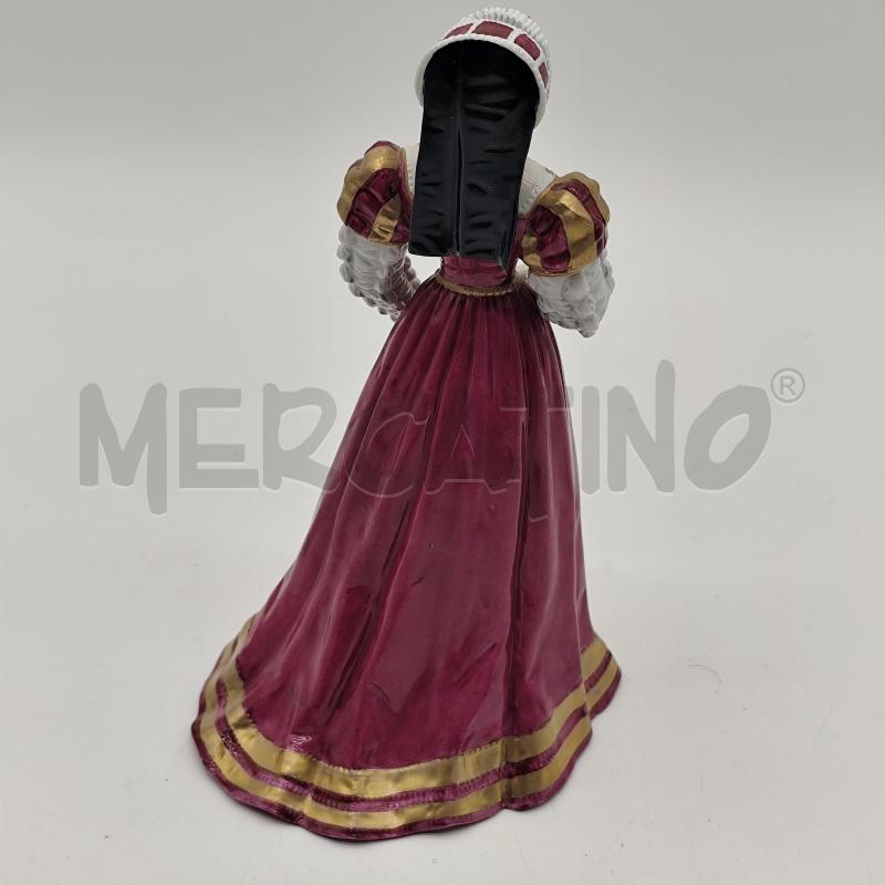 SCULTURA DAMA PORCELLANA DRESDEN  | Mercatino dell'Usato Corbetta 4