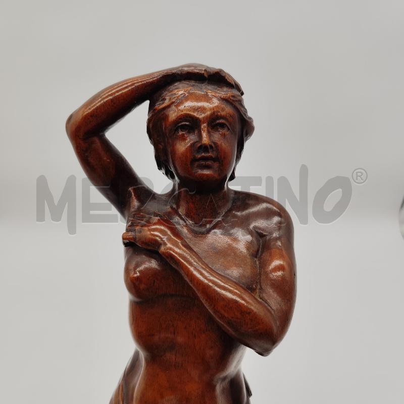 SCULTURA DONNA LEGNO DA APPENDERE | Mercatino dell'Usato Corbetta 2