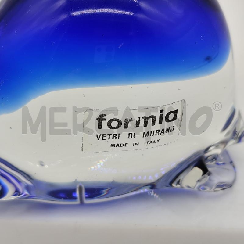 SCULTURA FORMIA MURANO TARTARUGA BLU | Mercatino dell'Usato Corbetta 2