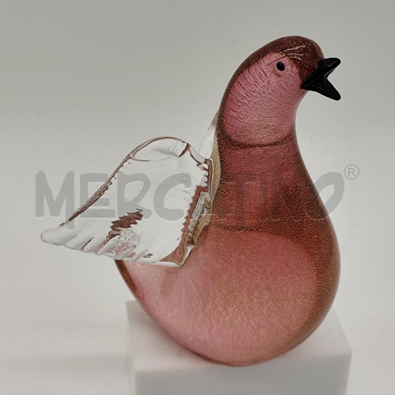 SCULTURA FORMIA MURANO VOLATILE DORATO RAMATO | Mercatino dell'Usato Corbetta 2