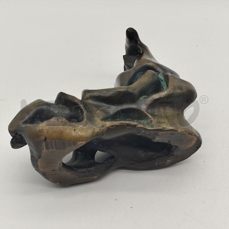 SCULTURA IN BRONZO FIGURA UMANA IN FORMA ASTRATTA | Mercatino dell'Usato Corbetta 3