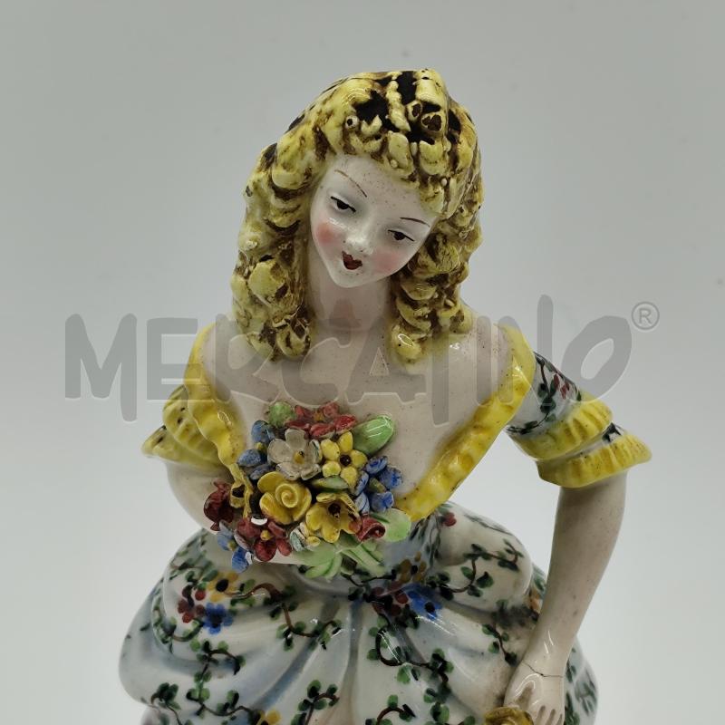 SCULTURA LA FIORITA ITALY DAMA ANNI 40 | Mercatino dell'Usato Corbetta 2