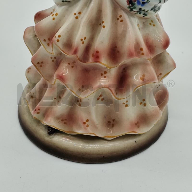 SCULTURA LA FIORITA ITALY DAMA ANNI 40 | Mercatino dell'Usato Corbetta 3