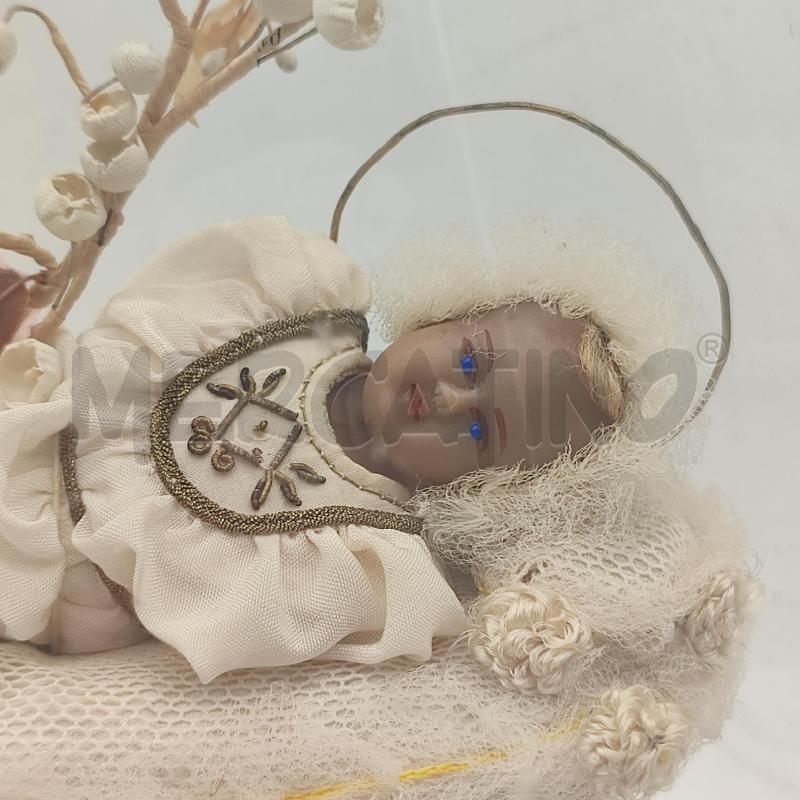 SCULTURA MARIA BAMBINA CON CUPOLA | Mercatino dell'Usato Corbetta 3