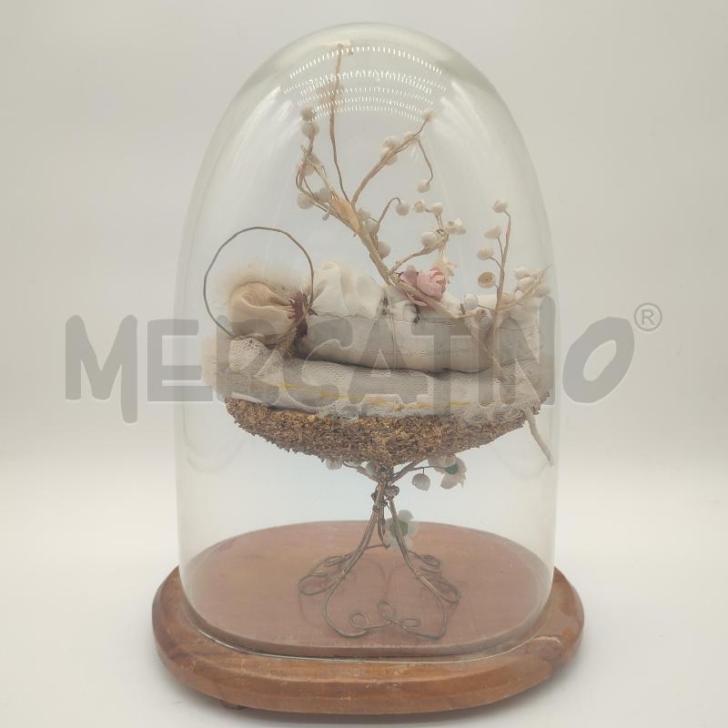 SCULTURA MARIA BAMBINA CON CUPOLA | Mercatino dell'Usato Corbetta 4