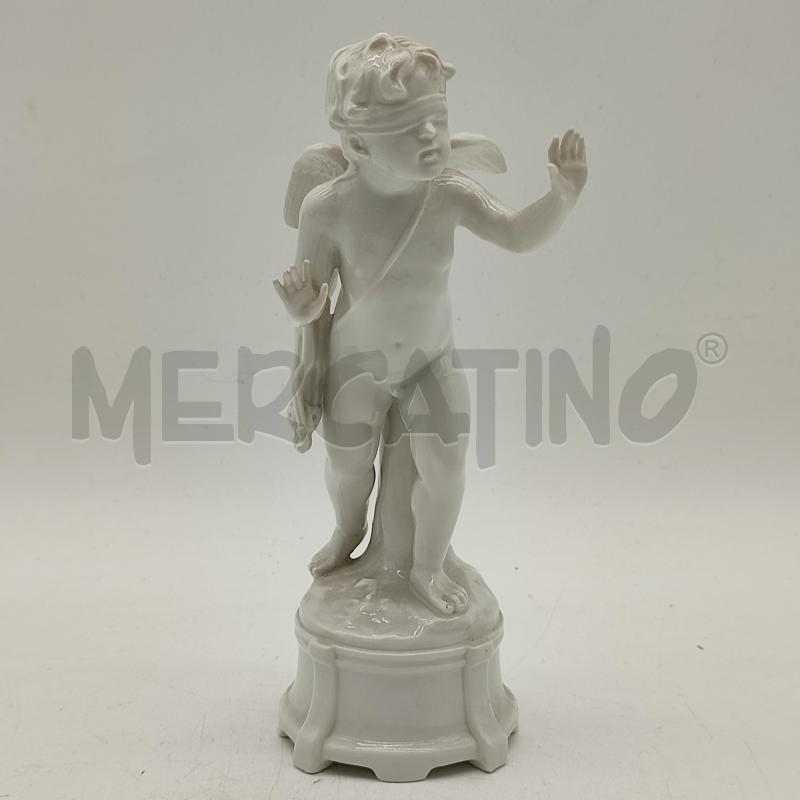 SCULTURA PUTTO ANGIOLETTO CAPODIMONTE GINORI | Mercatino dell'Usato Corbetta 1