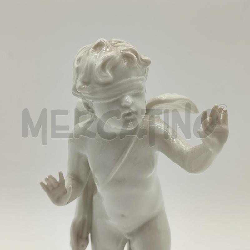 SCULTURA PUTTO ANGIOLETTO CAPODIMONTE GINORI | Mercatino dell'Usato Corbetta 4