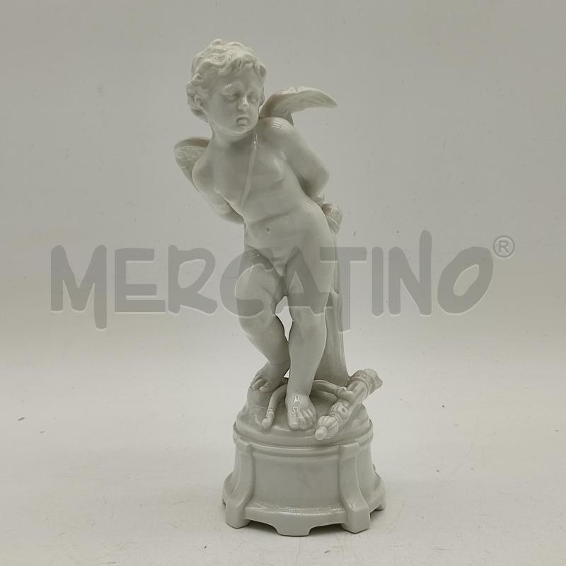 SCULTURA PUTTO ANGIOLETTO CAPODIMONTE GINORI | Mercatino dell'Usato Corbetta 1