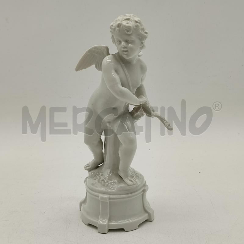 SCULTURA PUTTO ANGIOLETTO CAPODIMONTE GINORI | Mercatino dell'Usato Corbetta 1