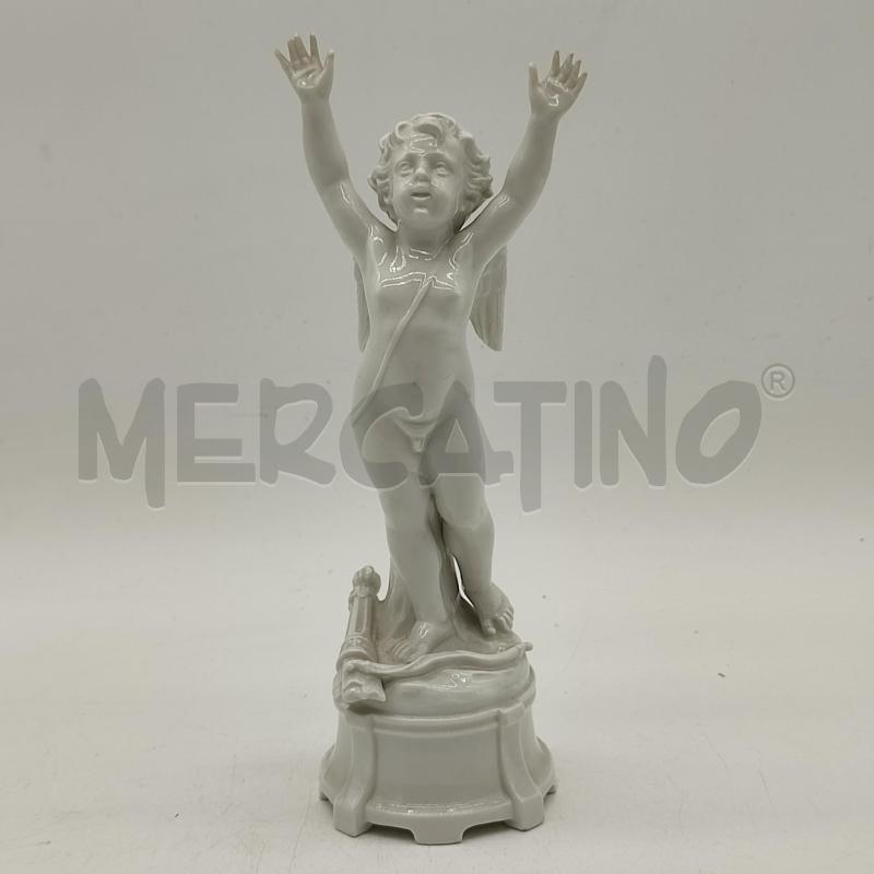 SCULTURA PUTTO ANGIOLETTO CAPODIMONTE GINORI  | Mercatino dell'Usato Corbetta 1
