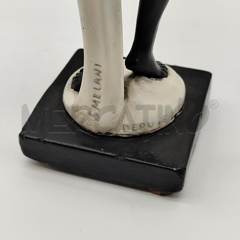 SCULTURA S. MELANI UOMO AFRICANO | Mercatino dell'Usato Corbetta 3