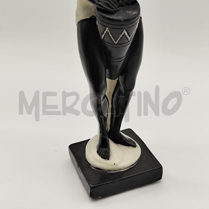 SCULTURA S. MELANI UOMO AFRICANO | Mercatino dell'Usato Corbetta 5