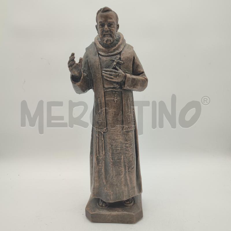 SCULTURA SPERANZA PADRE PIO 2325 RESINA  | Mercatino dell'Usato Corbetta 1