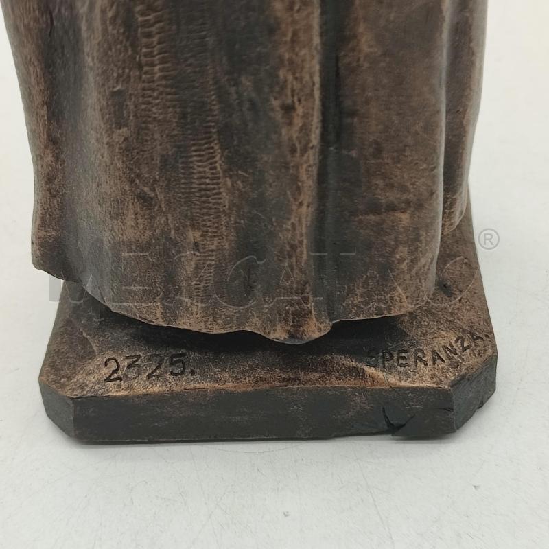 SCULTURA SPERANZA PADRE PIO 2325 RESINA  | Mercatino dell'Usato Corbetta 3