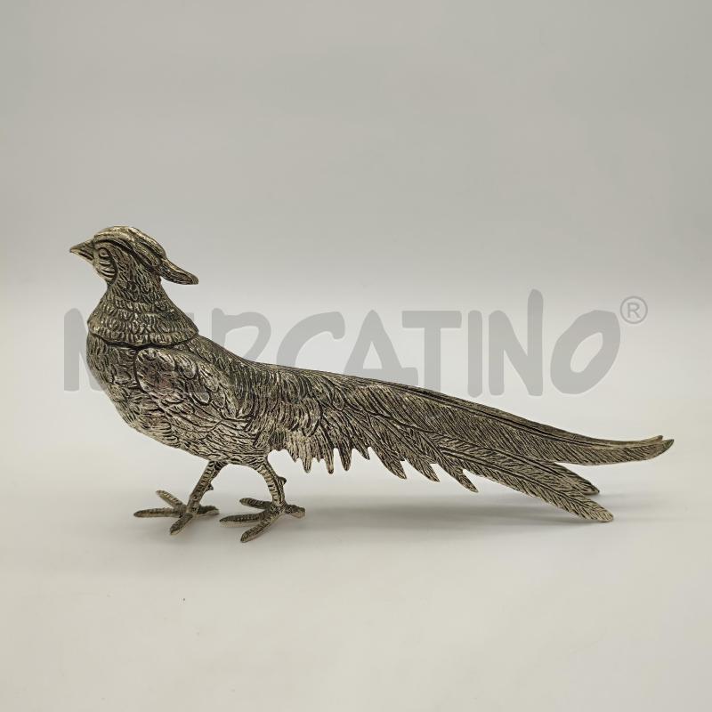 SCULTURA UCCELLO METALLO LAMINATO | Mercatino dell'Usato Corbetta 2