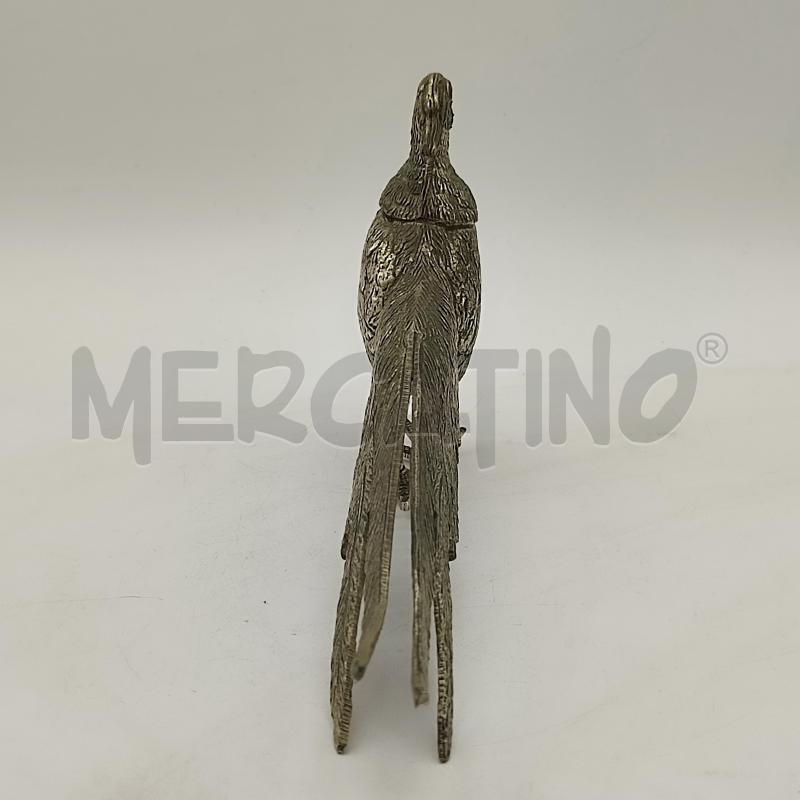 SCULTURA UCCELLO METALLO LAMINATO | Mercatino dell'Usato Corbetta 3