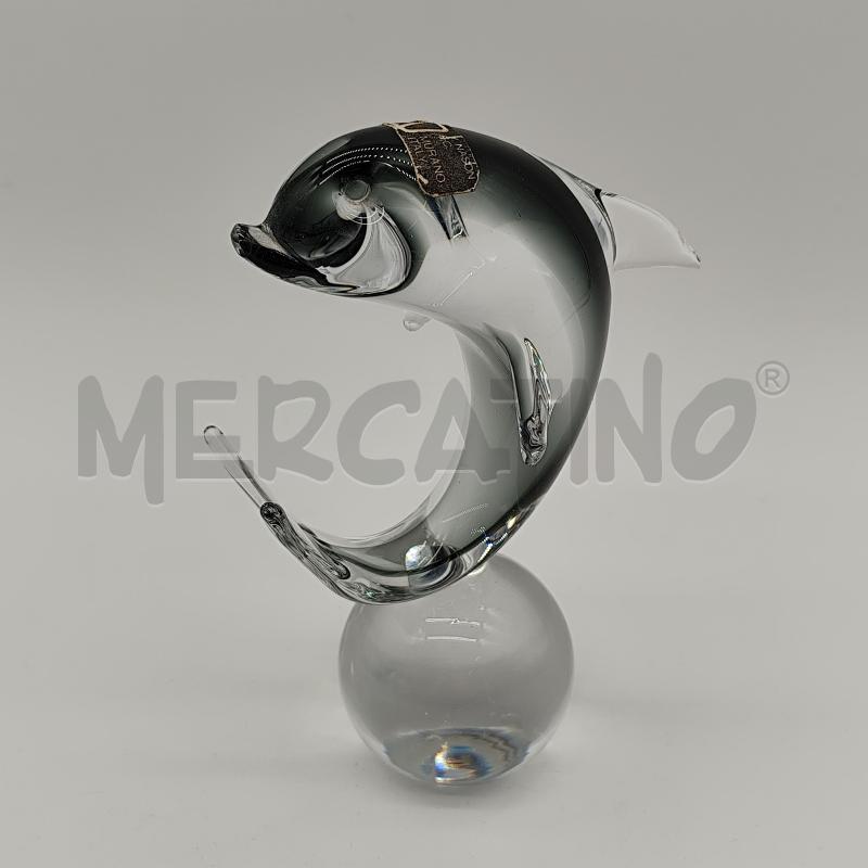 SCULTURA V.NASON&C. MURANO DELFINO SU SFERA | Mercatino dell'Usato Corbetta 2