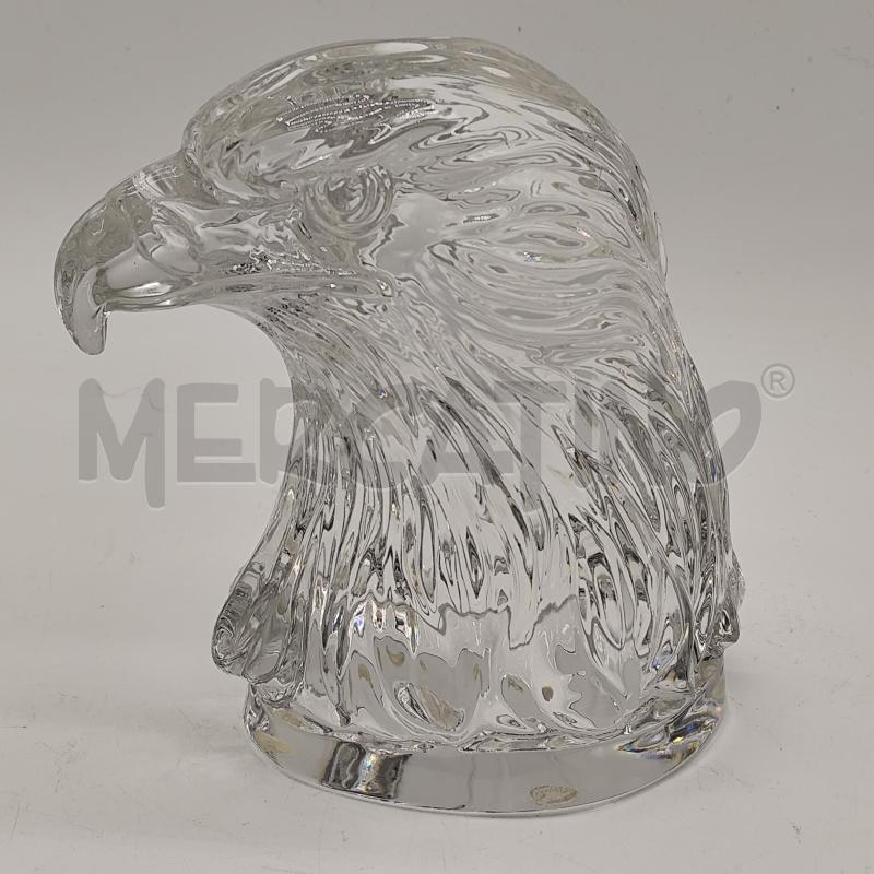 SCULTURA VETRO BUSTO AQUILA  | Mercatino dell'Usato Corbetta 1