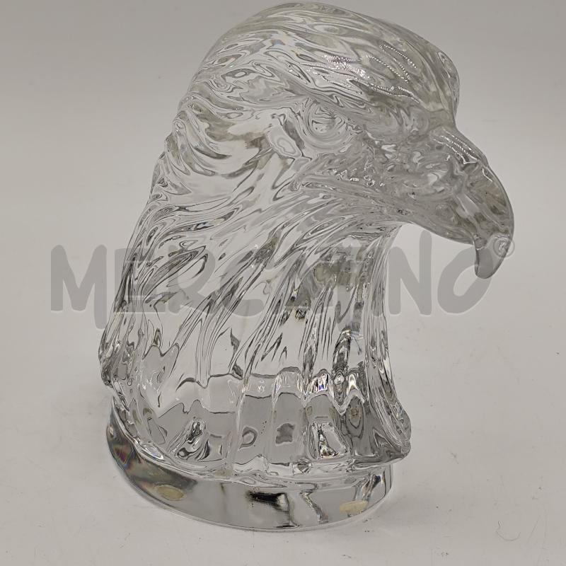 SCULTURA VETRO BUSTO AQUILA  | Mercatino dell'Usato Corbetta 2