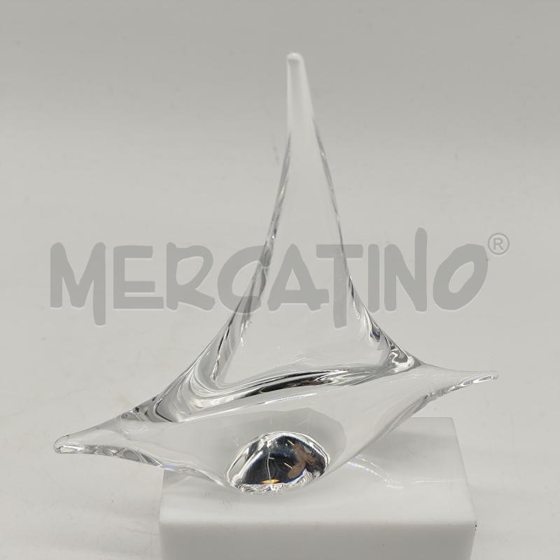 SCULTURA VILCA VETRO BARCA A VELA | Mercatino dell'Usato Corbetta 2