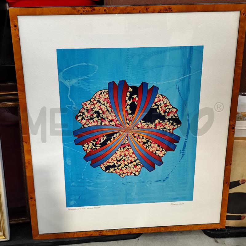 SERIGRAFIA VANDA DAMINATO CAMMINARE VIA MARE 37/100 | Mercatino dell'Usato Corbetta 1