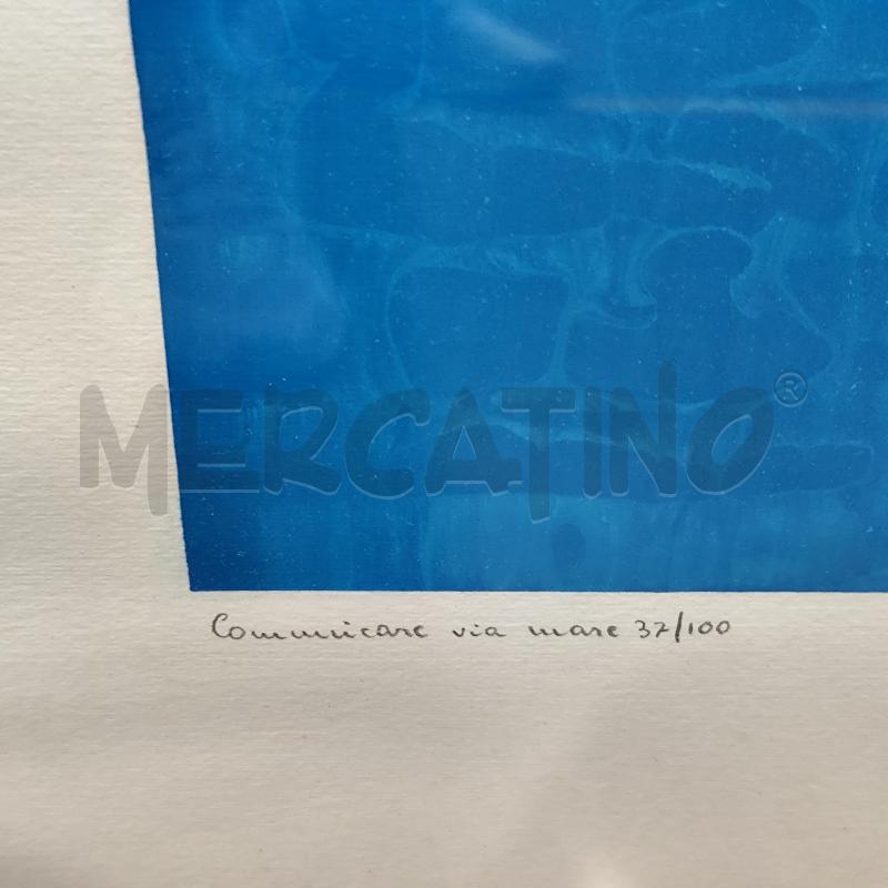 SERIGRAFIA VANDA DAMINATO CAMMINARE VIA MARE 79/100 | Mercatino dell'Usato Corbetta 3