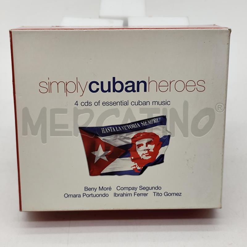 SIMPLY CUBAN HEROES 4 CD  | Mercatino dell'Usato Corbetta 1