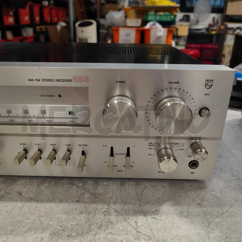 SINTOAMPLIFICATORE PHILIPS 22AH686 | Mercatino dell'Usato Corbetta 3