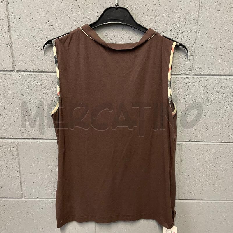 SMANICATO DONNA BURBERRY MARR SCOLLO V BORDI TARTAN | Mercatino dell'Usato Corbetta 4